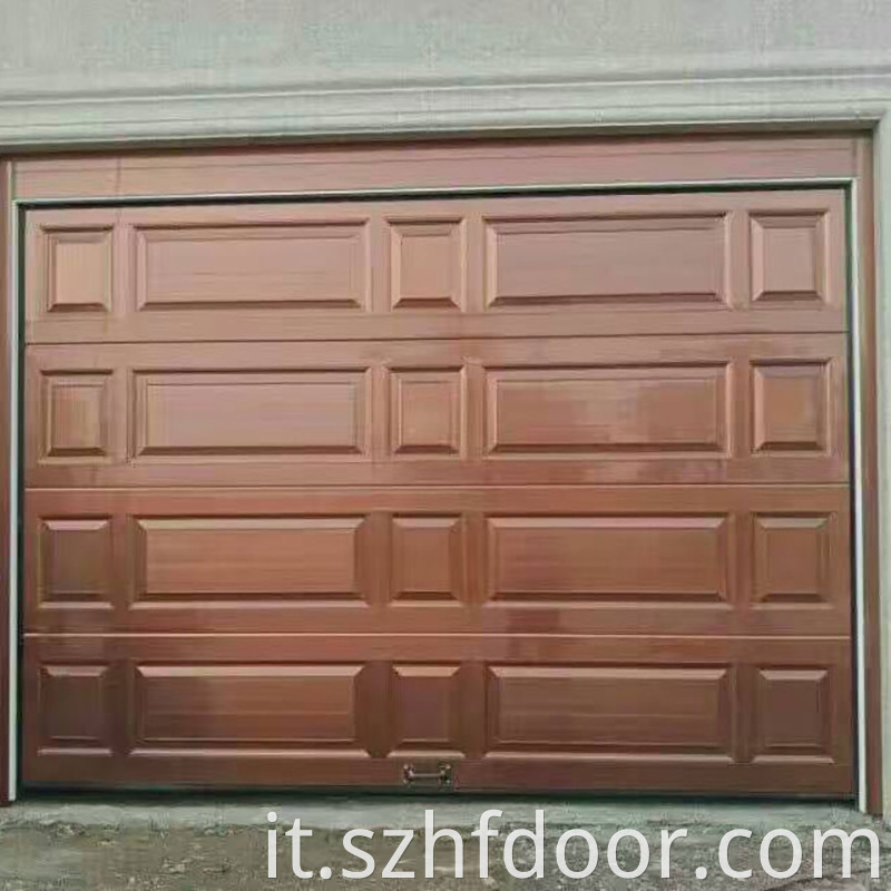 Garage sliding door